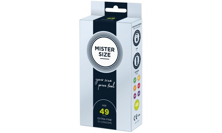 MISTER.SIZE 49 mm Condoms 10 pieces - Image 1