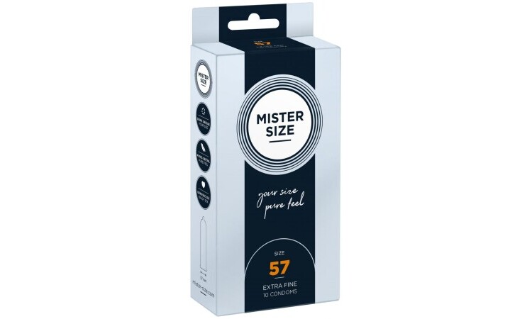 MISTER.SIZE 57 mm Condoms 10 pieces - Image 2