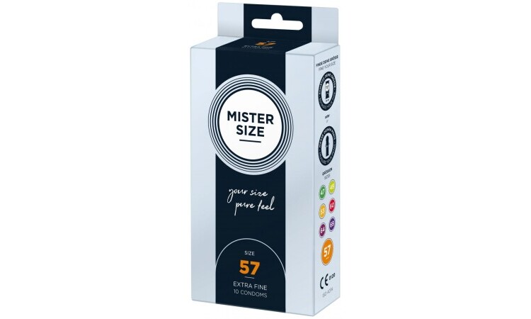 MISTER.SIZE 57 mm Condoms 10 pieces - Image 1
