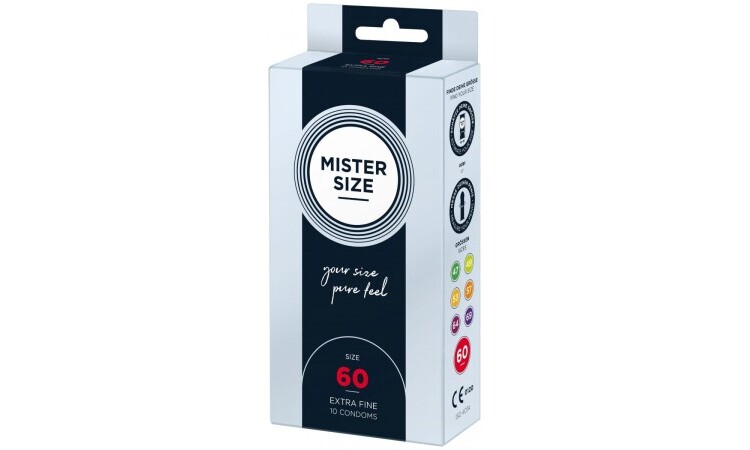 MISTER.SIZE 60 mm Condoms 10 pieces - Image 1