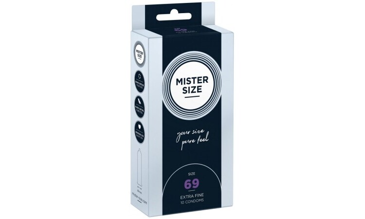 MISTER.SIZE 69 mm Condoms 10 pieces - Image 1