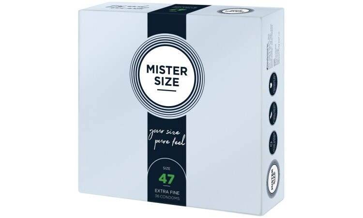 MISTER.SIZE 47 mm Condoms 36 pieces - Image 1