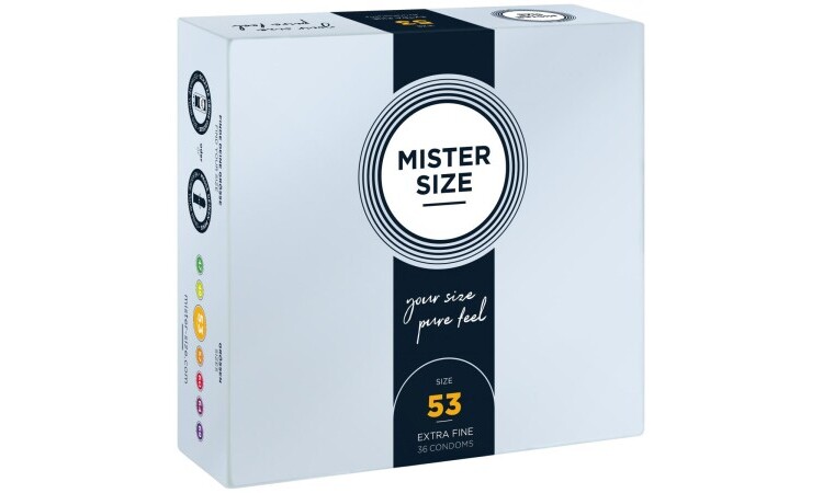 MISTER.SIZE 53 mm Condoms 36 pieces - Image 2