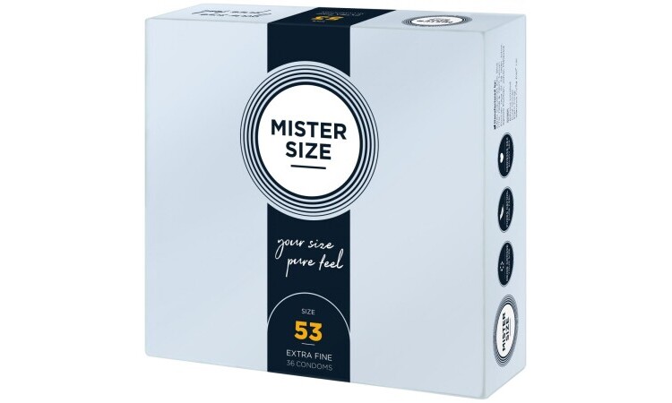 MISTER.SIZE 53 mm Condoms 36 pieces - Image 1