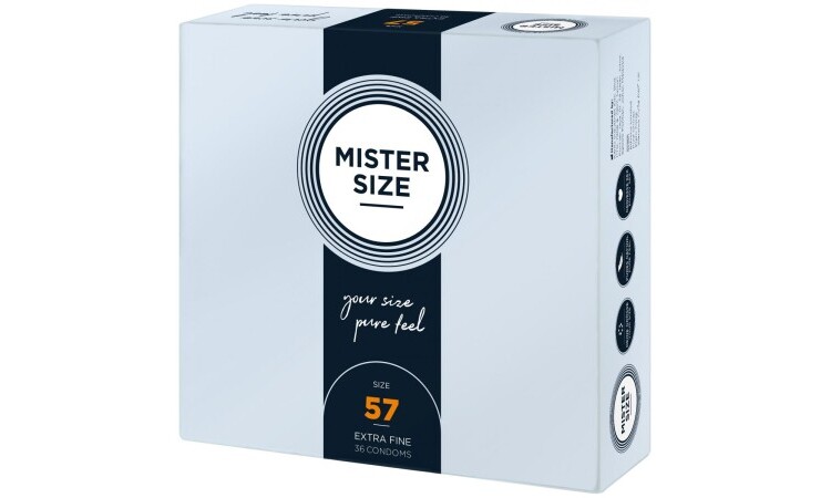 MISTER.SIZE 57 mm Condoms 36 pieces - Image 1