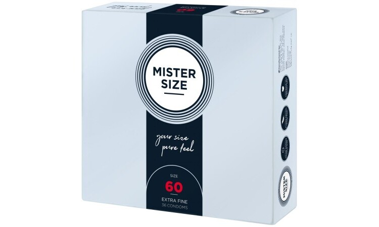 MISTER.SIZE 60 mm Condoms 36 pieces - Image 1