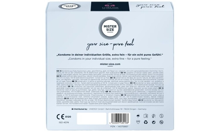 MISTER.SIZE 64 mm Condoms 36 pieces - Image 3