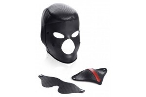 Scorpion Hood With Removable Blindfold And Mouth Mask