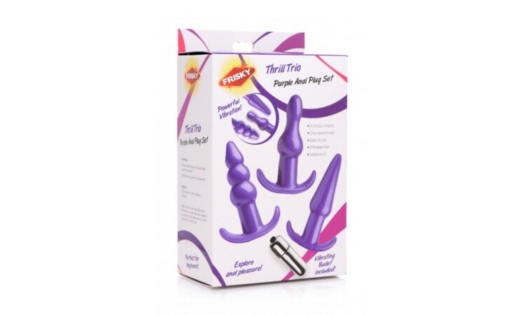 Thrill Trio Anal Plug - Set of 3 - Image 2