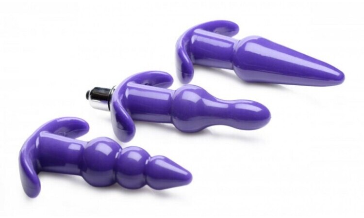 Thrill Trio Anal Plug - Set of 3 - Image 1