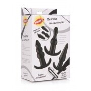 Thrill Trio Anal Plug - Set of 3 - Black - Image 2