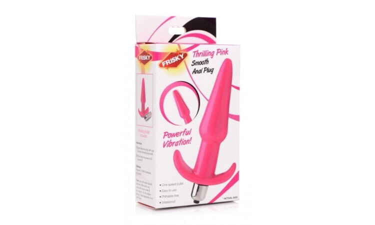 Smooth Vibrating Anal Plug - Image 4