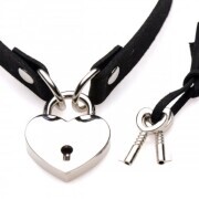 Lock-It Heart Choker With Lockable Heart - Image 2