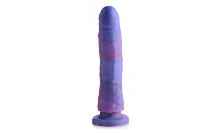 Magic Stick Silicone Dildo With Glitter - 20 cm - Image 1