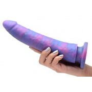 Magic Stick Silicone Dildo With Glitter - 24 cm - Image 2