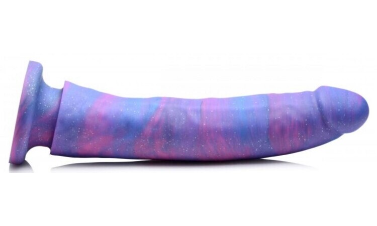 Magic Stick Silicone Dildo With Glitter - 24 cm - Image 4