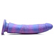 Magic Stick Silicone Dildo With Glitter - 24 cm - Image 4