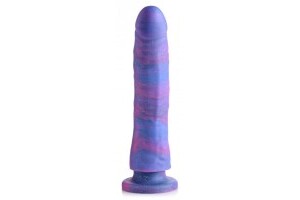 Magic Stick Silicone Dildo With Glitter - 24 cm