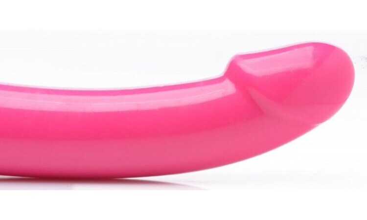 Revolver Vibrating Strapless Strap-On XXL - Pink - Image 4