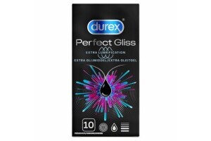 Durex Perfect Gliss Condoms - 10 pieces