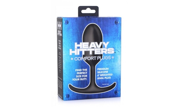 Heavy Hitters Weighted Anal Plug - Large - Image 3