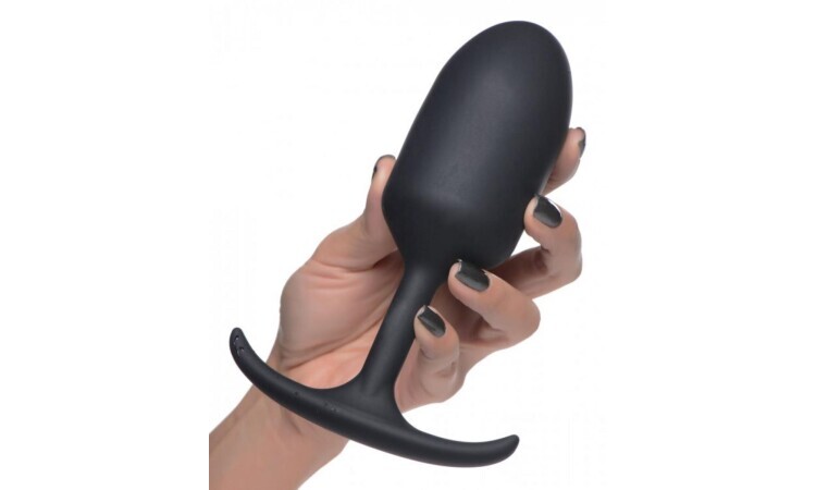 Heavy Hitter Weighted Anal Plug - XL - Image 3