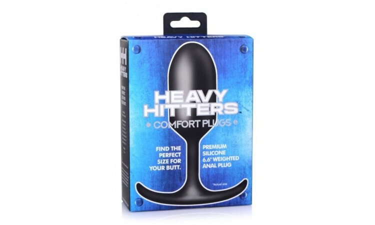 Heavy Hitter Weighted Anal Plug - XL - Image 4