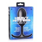 Heavy Hitter Weighted Anal Plug - XL - Image 4