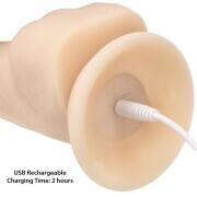 Naked Addiction - Realistic Vibrating and Rotating Dildo - 20 cm - Image 3