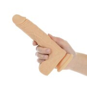 Naked Addiction - Realistic Thrusting Dildo With Remote Control - 23 cm - Image 5