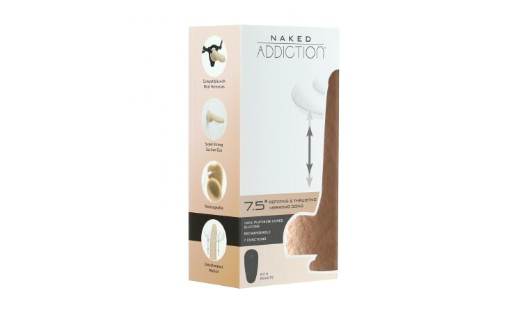 Naked Addiction - Realistic Rotating And Thrusting Dildo With Remote Contro - Image 7