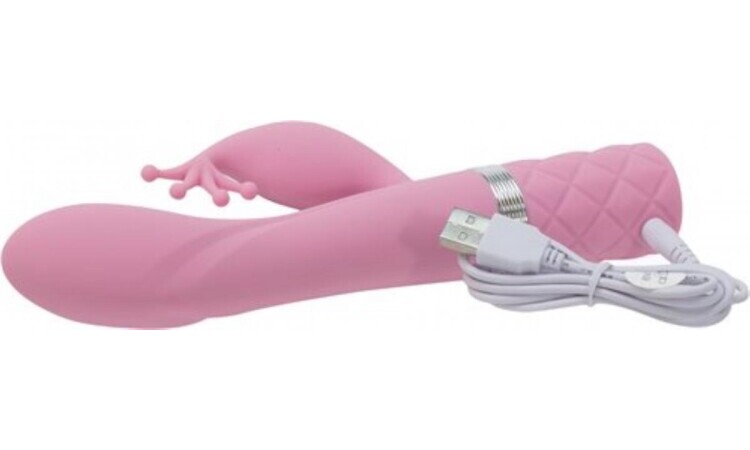 Pillow Talk - Kinky Rabbit & G-Spot Vibrator - Pink - Image 5