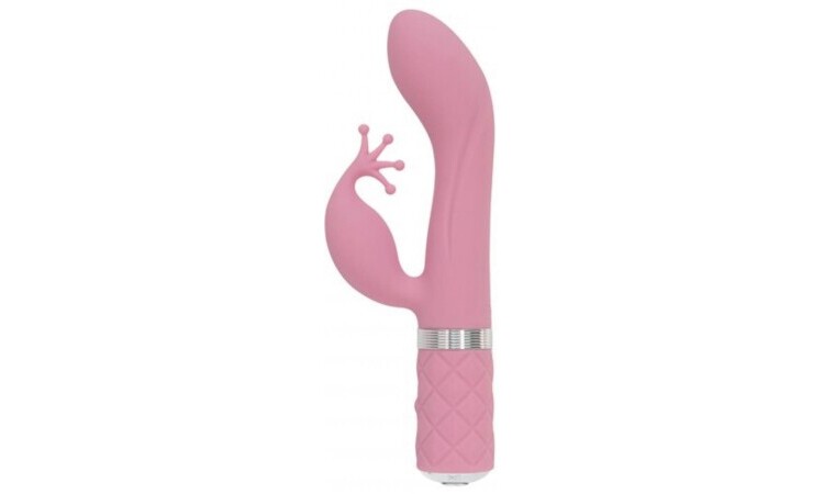 Pillow Talk - Kinky Rabbit & G-Spot Vibrator - Pink - Image 1