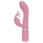 Pillow Talk - Kinky Rabbit & G-Spot Vibrator - Pink - Image 1