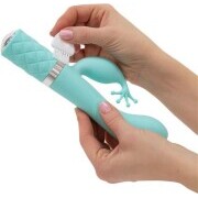 Pillow Talk - Kinky Rabbit & G-Spot Vibrator - Turqoise - Image 6