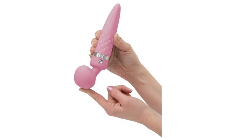Pillow Talk - Sultry Double Vibrator - Pink - Image 3