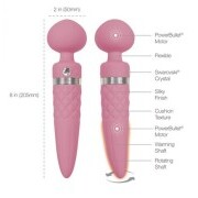Pillow Talk - Sultry Double Vibrator - Pink - Image 6