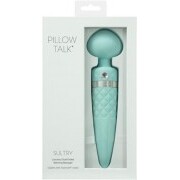 Pillow Talk - Sultry Double Vibrator - Turquoise - Image 7