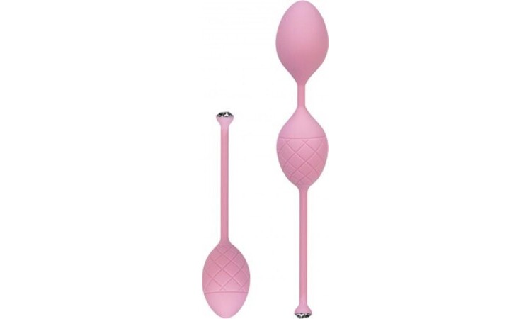 Pillow Talk - Frisky Pleasure Balls - Pink - Image 1