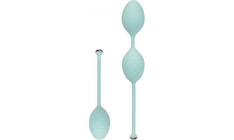 Pillow Talk - Frisky Pleasure Balls - Turquoise - Image 1