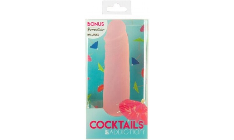 Addiction - Cocktails Silicone Dildo - Peach Bellini - Image 6