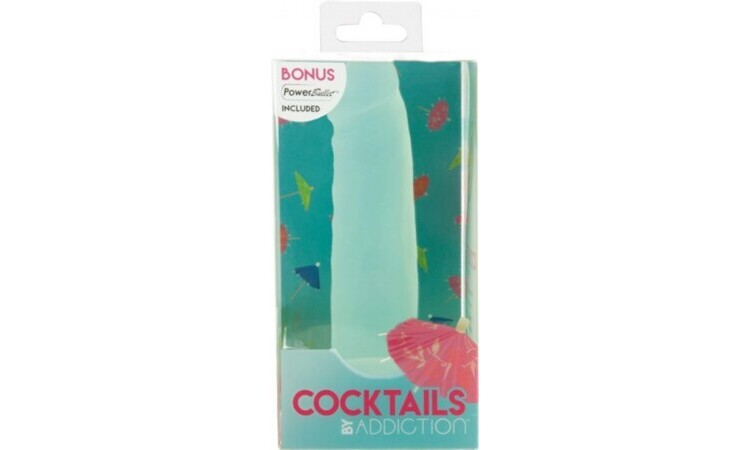 Addiction - Cocktails Silicone Dildo - Mint Mojito - Image 6