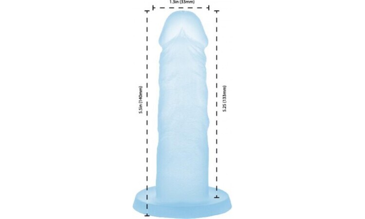 Addiction - Cocktails Silicone Dildo - Blue Lagoon - Image 5