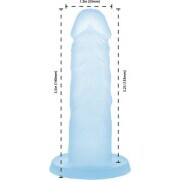 Addiction - Cocktails Silicone Dildo - Blue Lagoon - Image 5