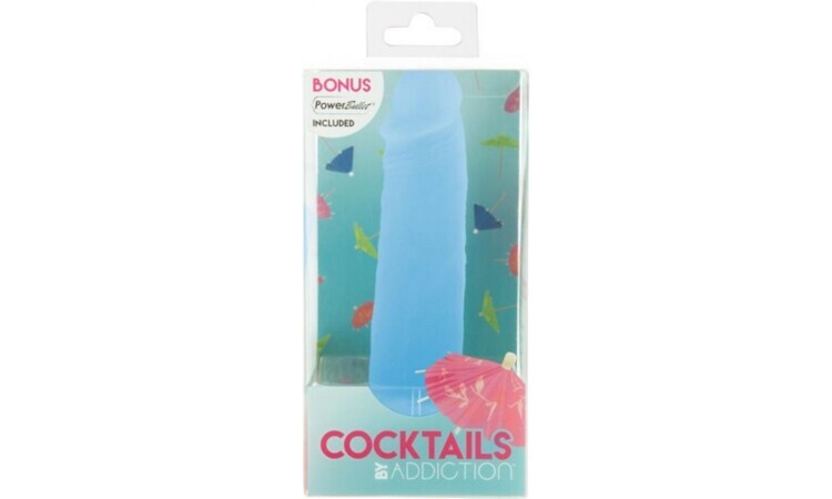 Addiction - Cocktails Silicone Dildo - Blue Lagoon - Image 6
