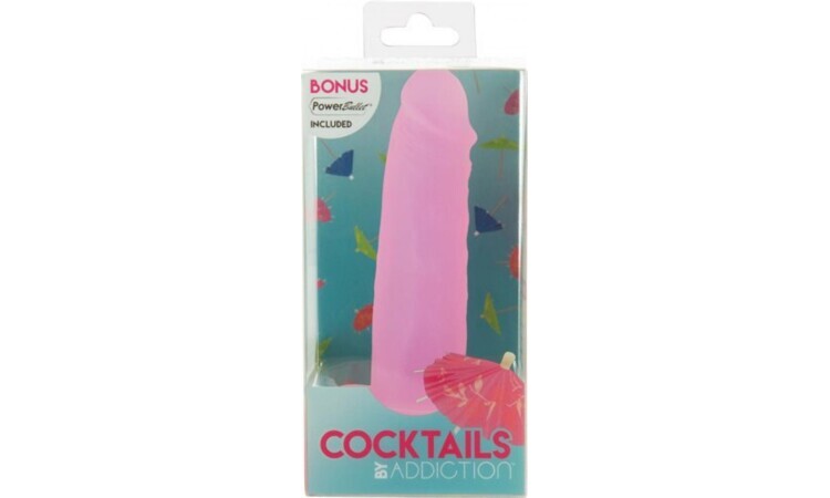 Addiction - Cocktails Silicone Dildo - Purple Cosmo - Image 6