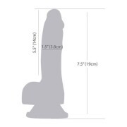 Addiction - Brandon Glow In The Dark Dildo - 18 cm - Image 5
