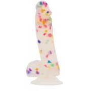Addiction - Party Marty Confetti Dildo - 18 cm - Image 1