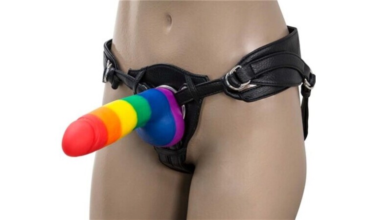 Addiction - Justin Rainbow Silicone Dildo - 19 cm - Image 6