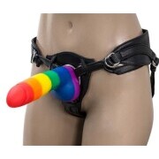 Addiction - Justin Rainbow Silicone Dildo - 19 cm - Image 6